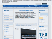 Tablet Screenshot of leukaemie-online.de
